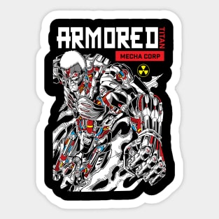 AOT Reiner Armored Titan Epic Design Sticker